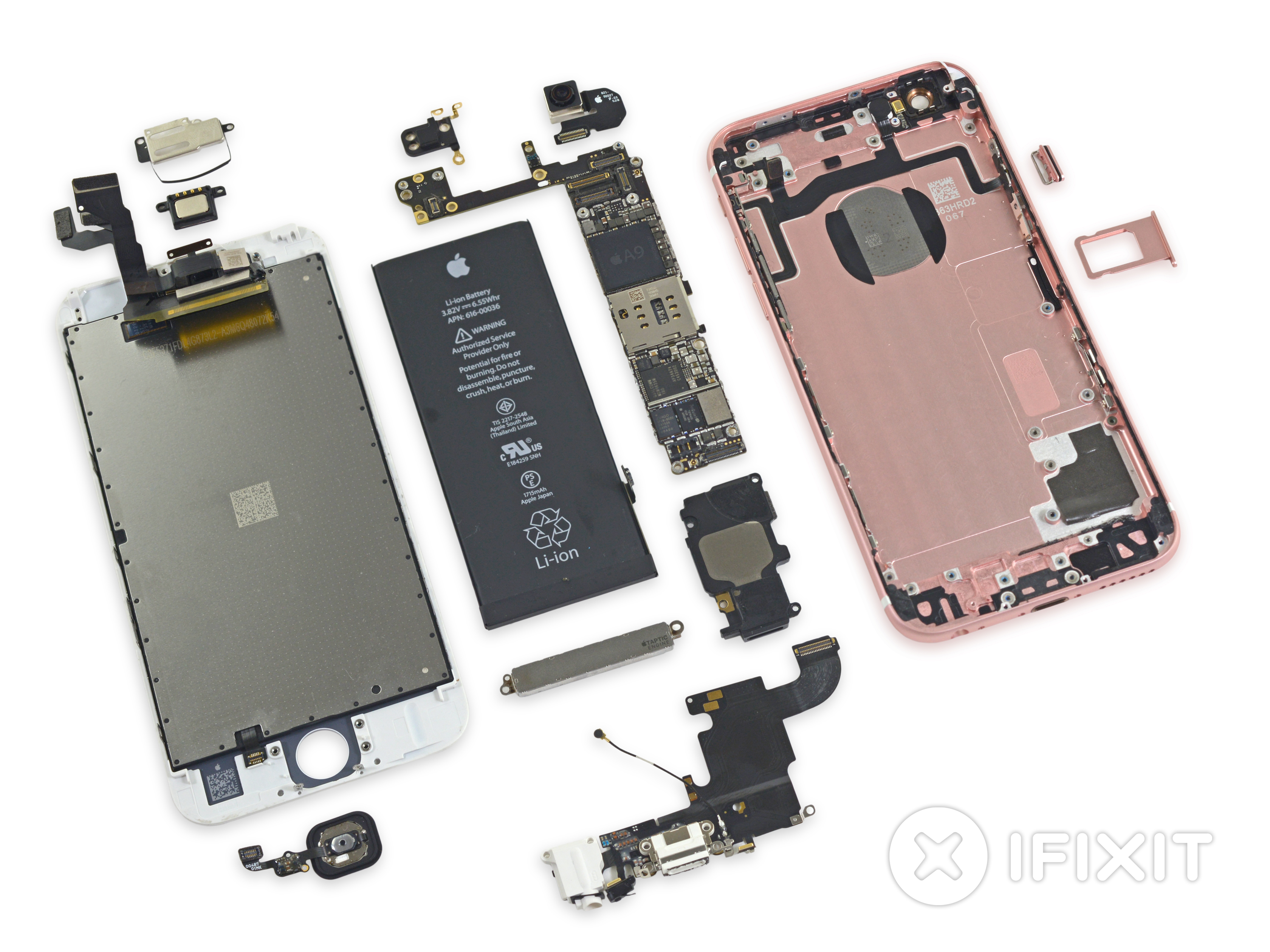 iPhone 6S вскрыт экспертами из iFixit