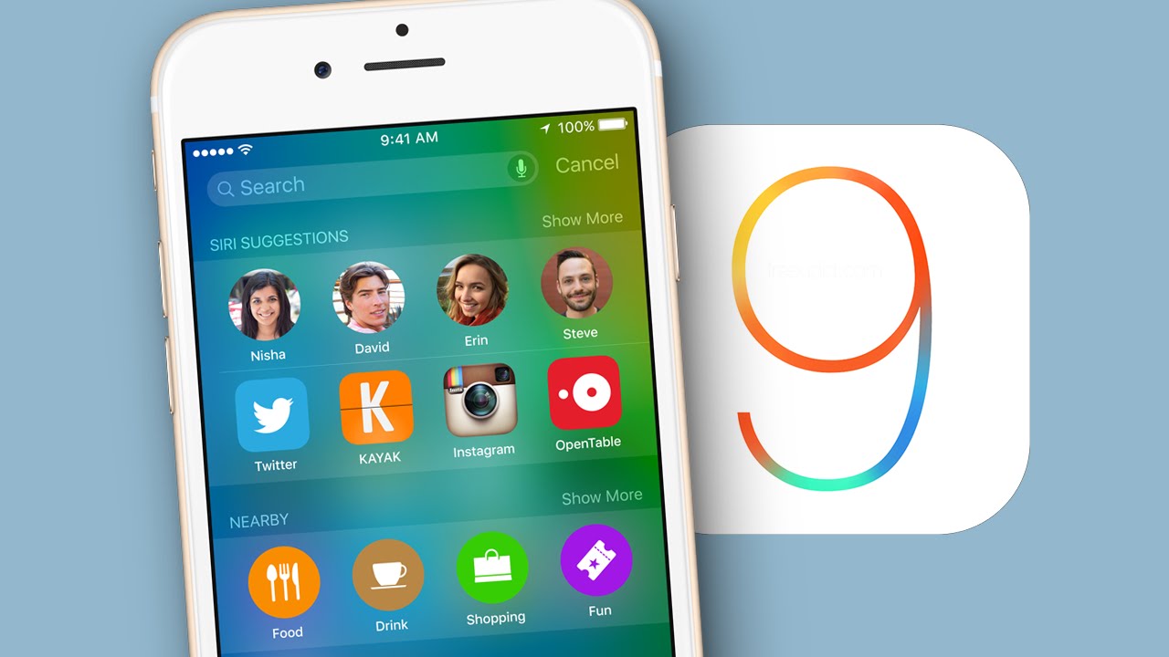 Уязвимость в iOS 9 позволяет получить доступ к личным контактам и  фотографиям