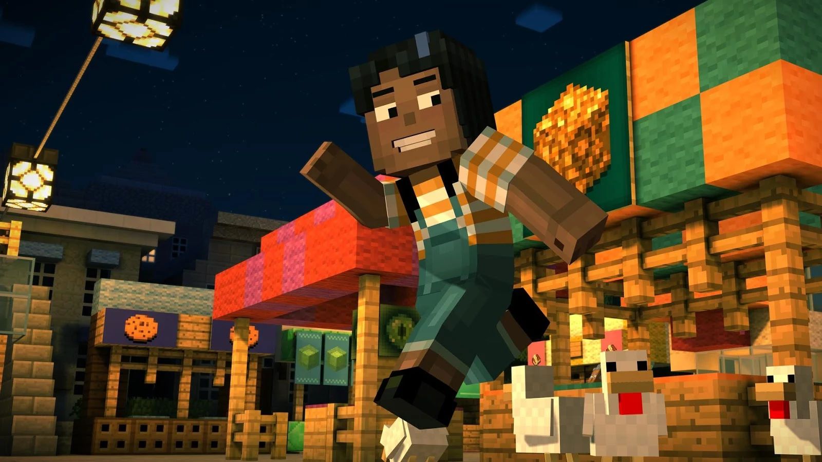 На Android и iOS вышла игра Minecraft: Story Mode