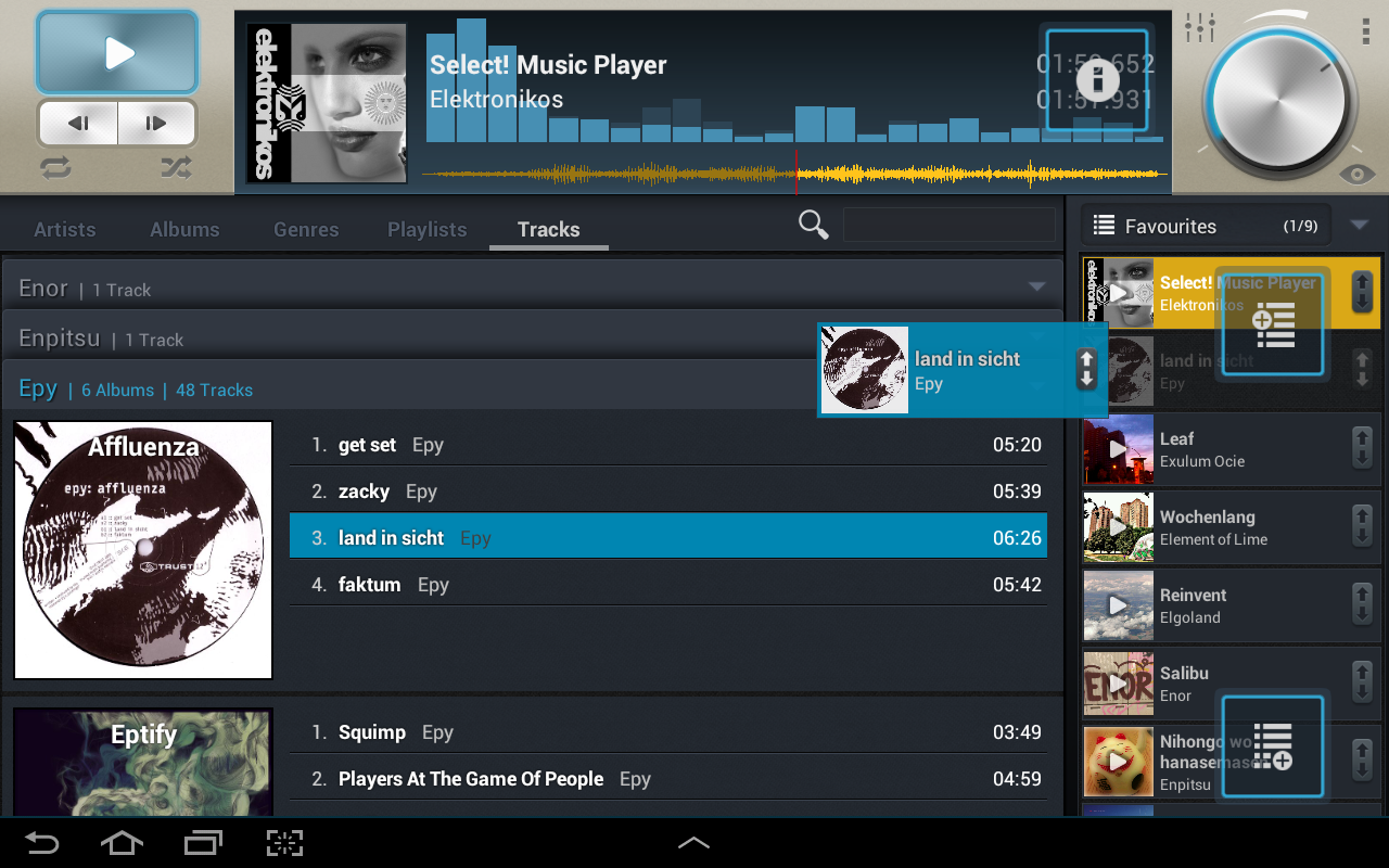 Скачать Select! Music Player 1.3.5 для Android