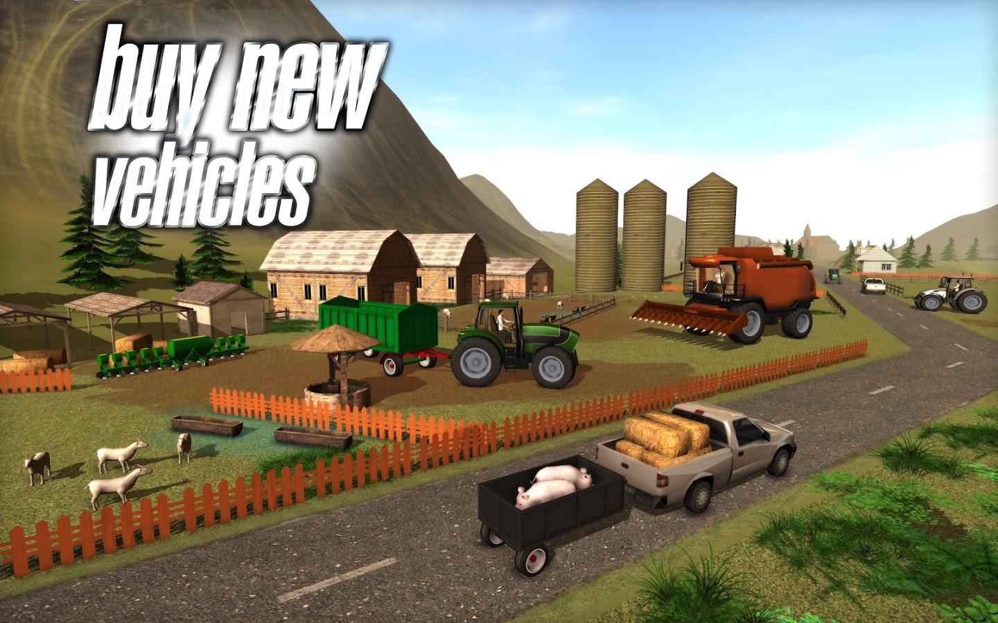 Скачать Farmer Sim 2015 1.8.1 для Android