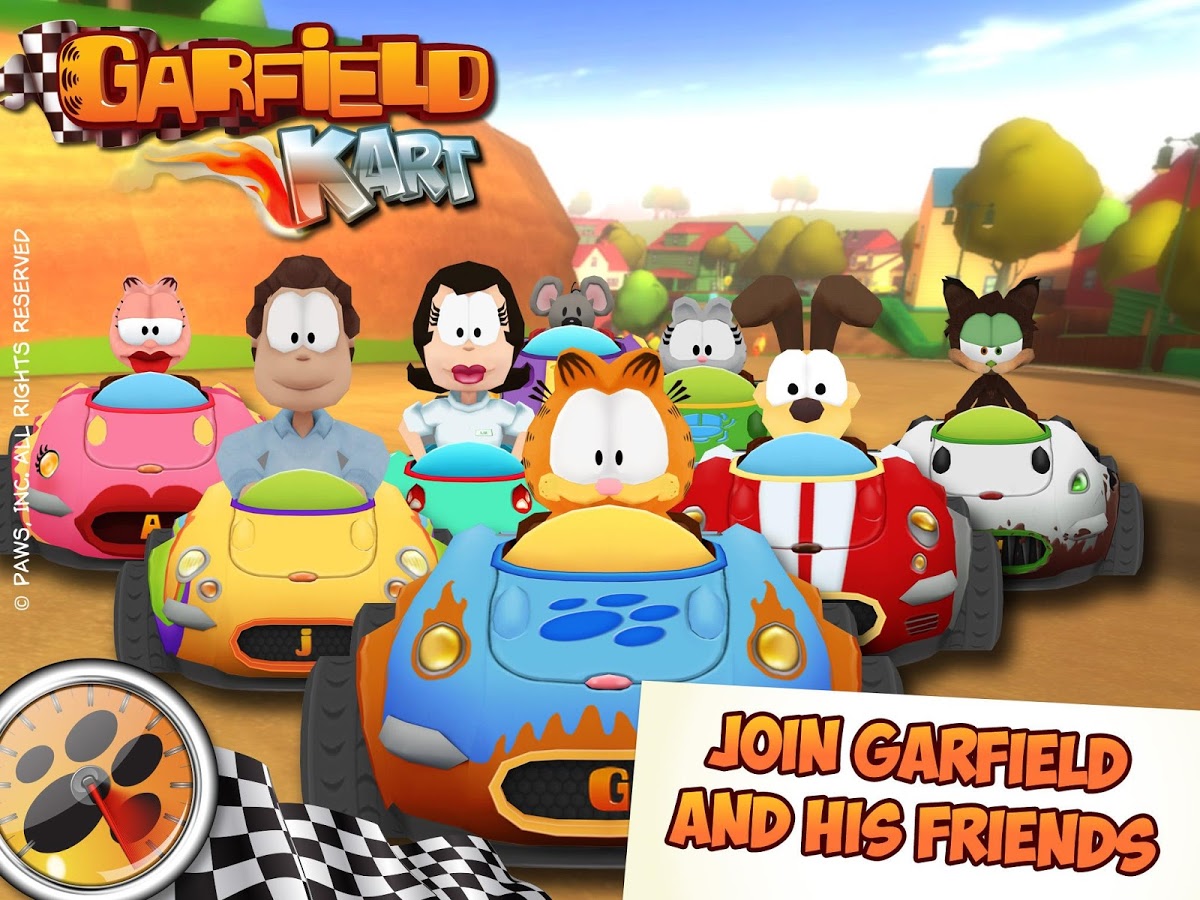 Скачать Garfield Kart 1.05 для Android