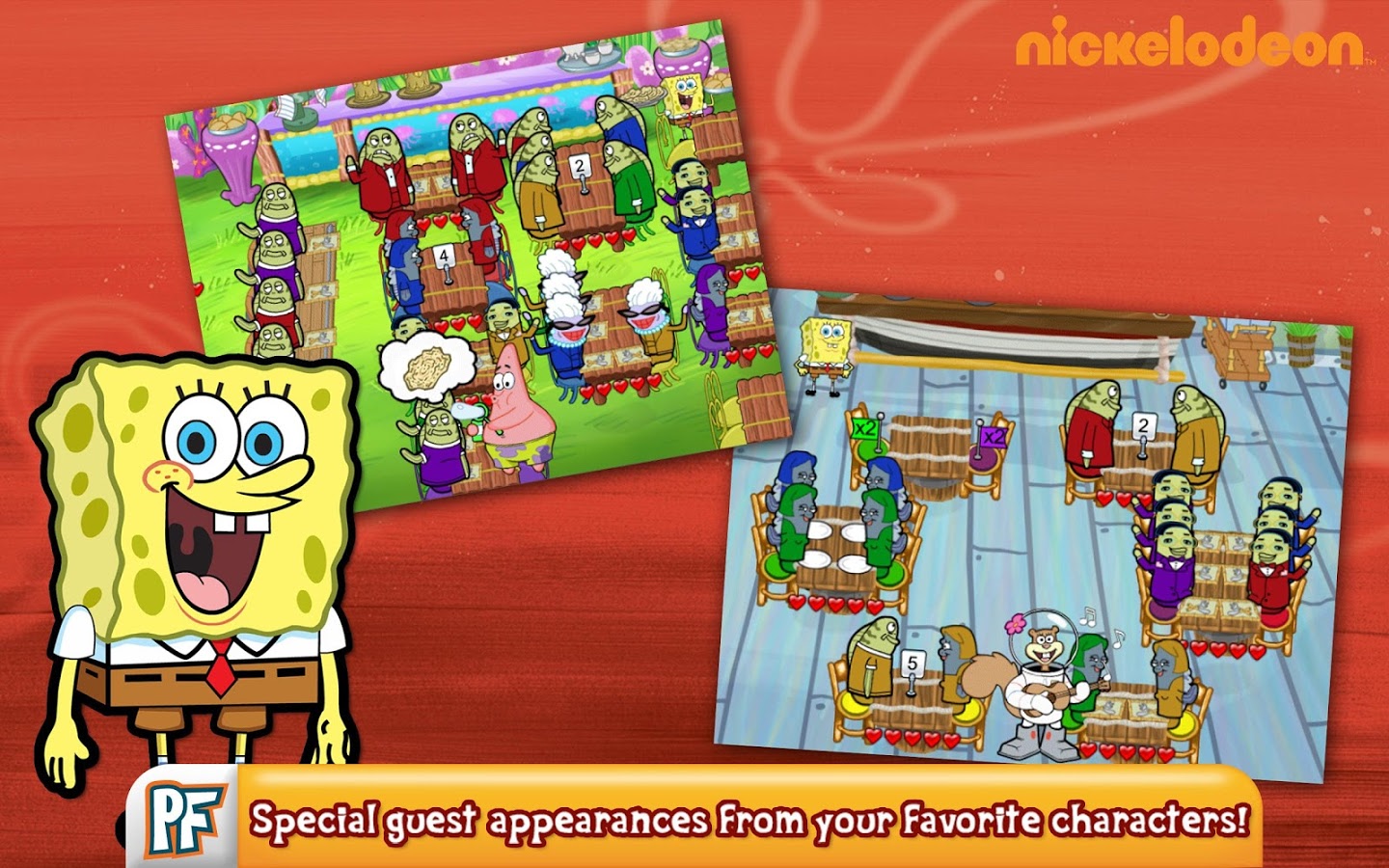 Скачать SpongeBob Diner Dash 3.25.3 для Android