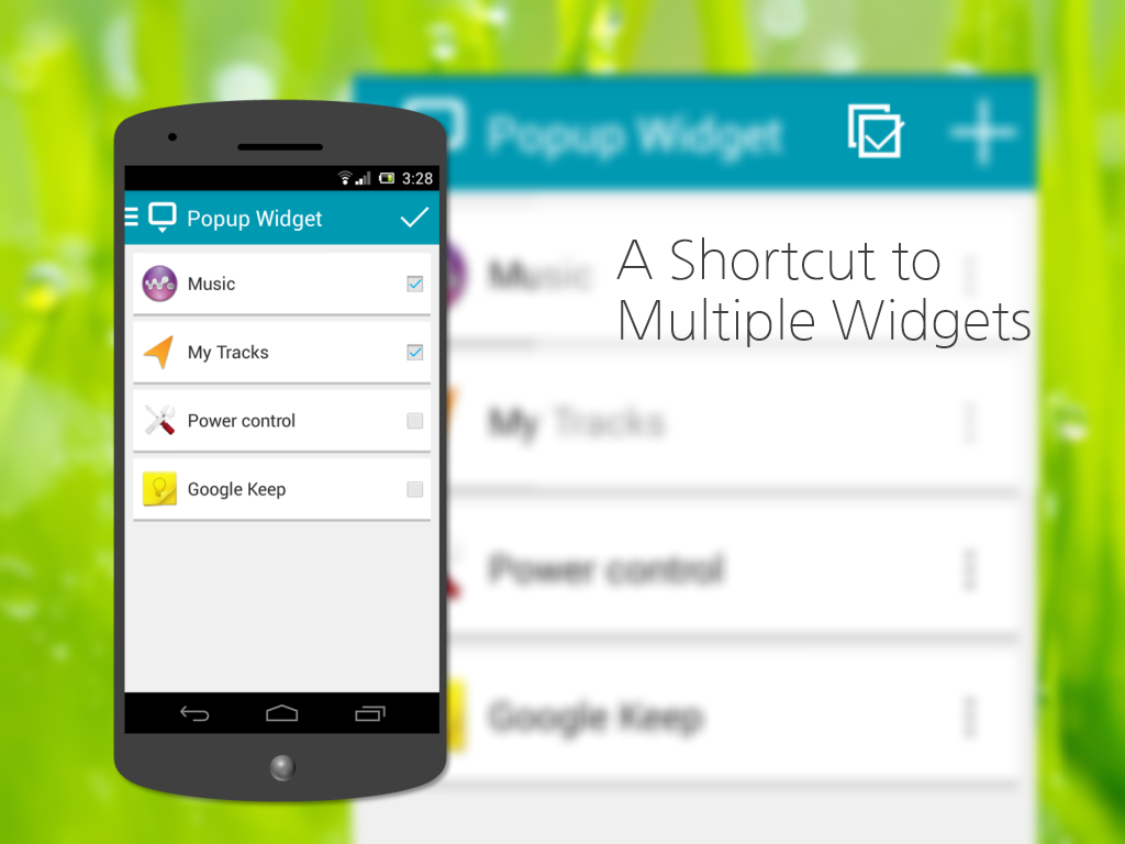 Скачать Popup Widget 3.0.1 для Android