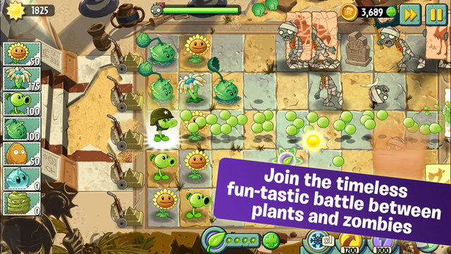 В Plants vs. Zombies 2 для Android и iOS появились динозавры