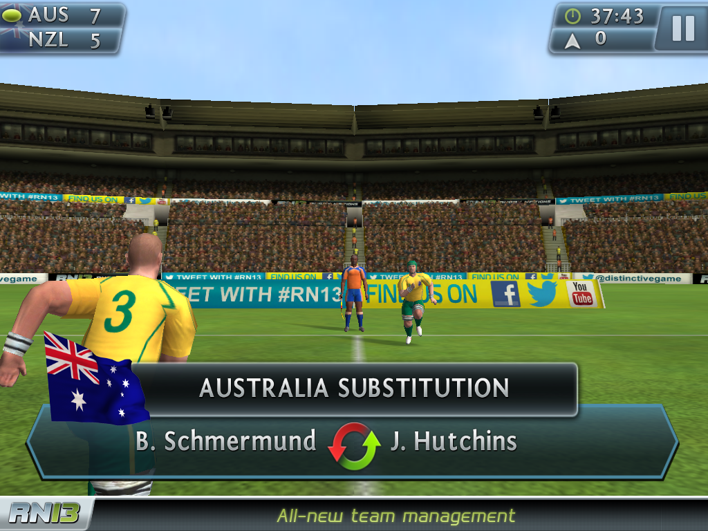 Скачать Rugby Nations 13 1.0.0 для Android