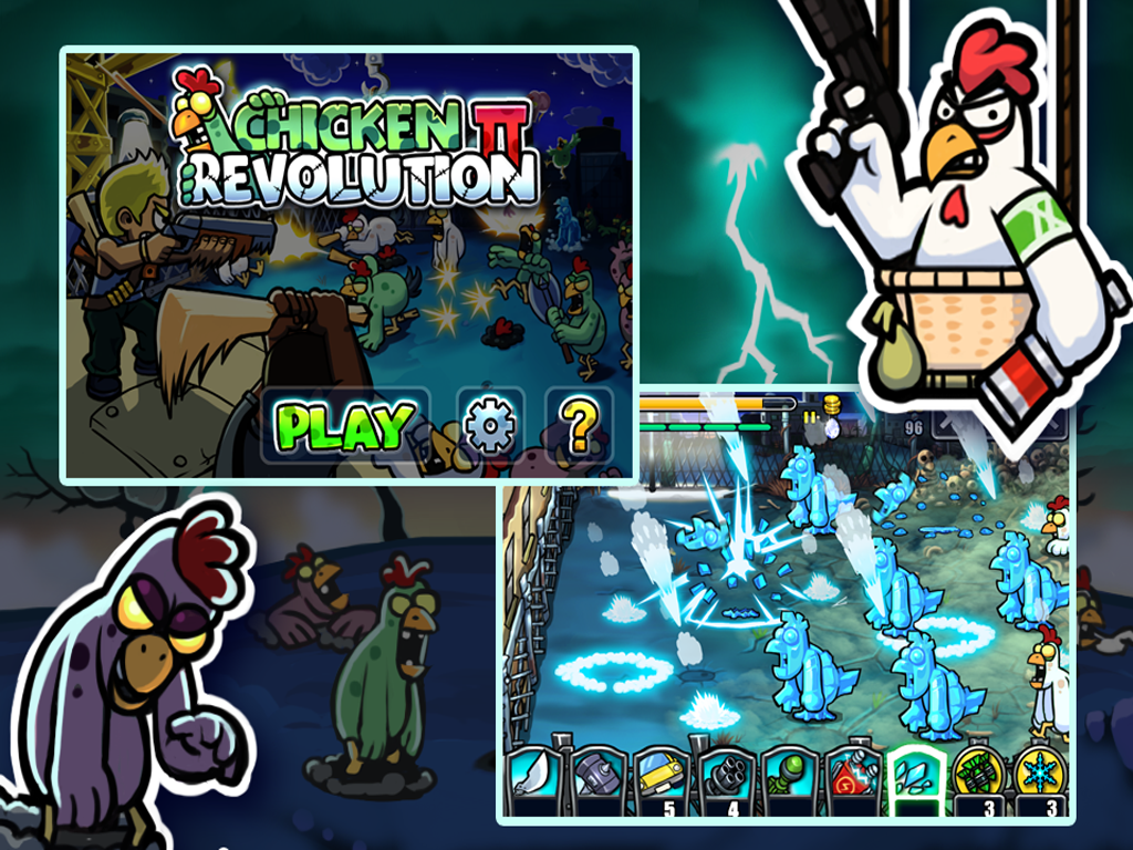 Скачать Chicken Revolution 2: Zombies 1.0.2 для Android