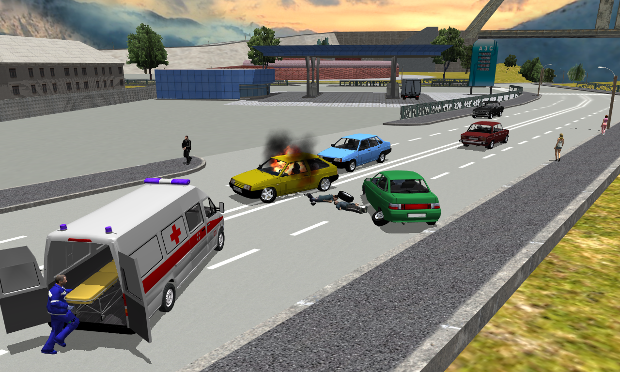 Скачать Ambulance Simulator 3D 2.0.1 для Android