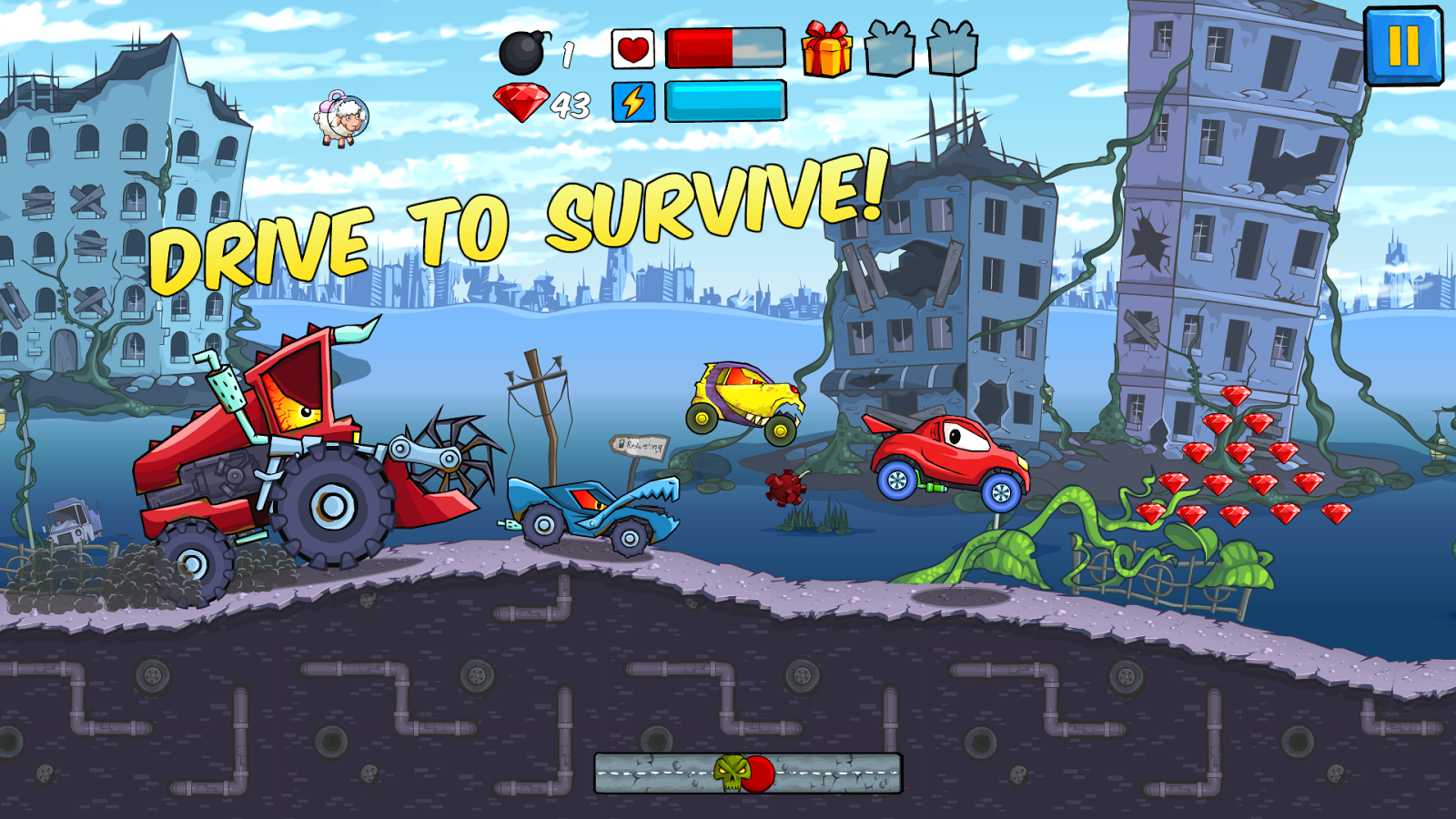 Скачать Car Eats Car 3.0 для Android