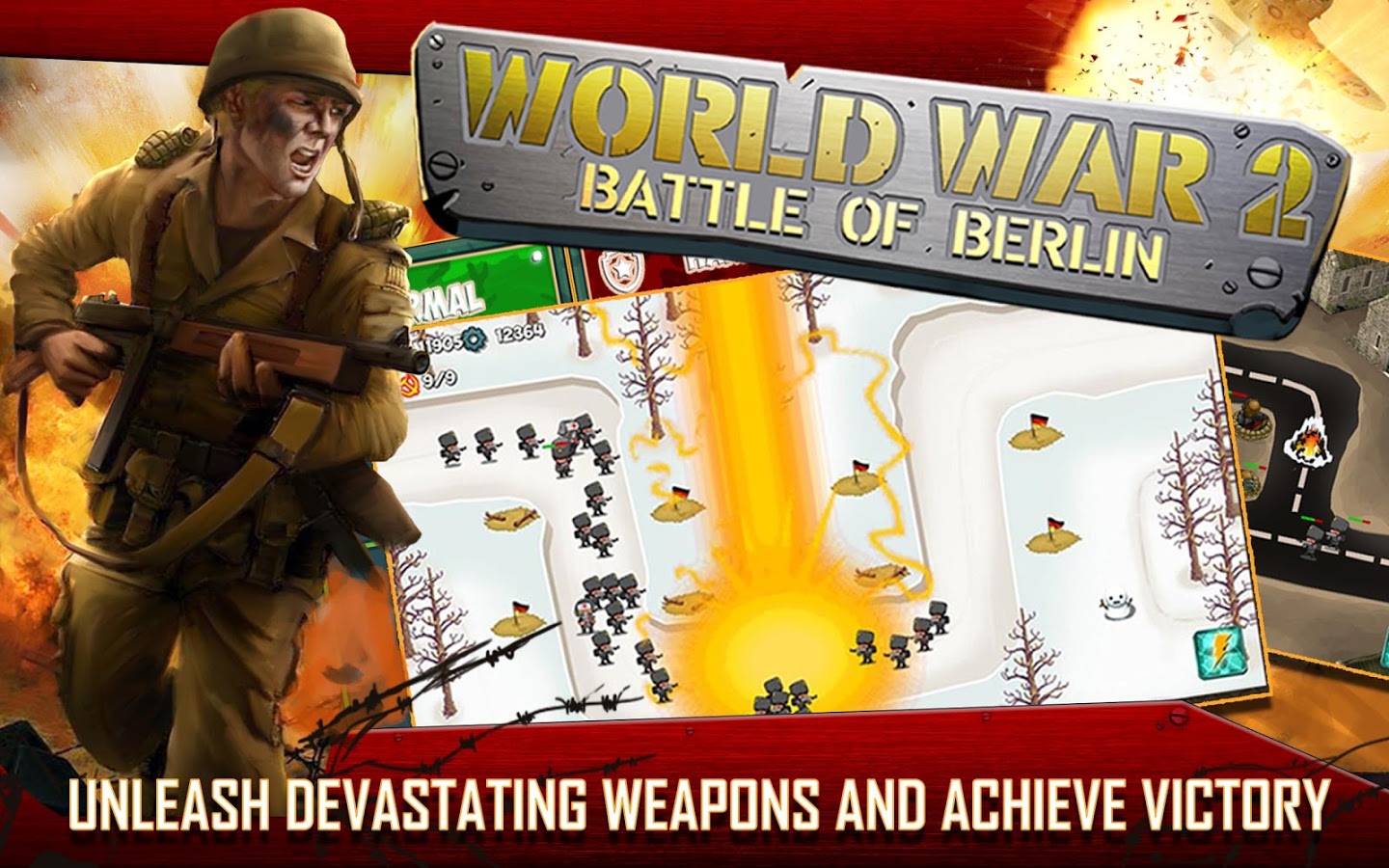 Скачать World War 2: Battle of Berlin 1.1.4 для Android