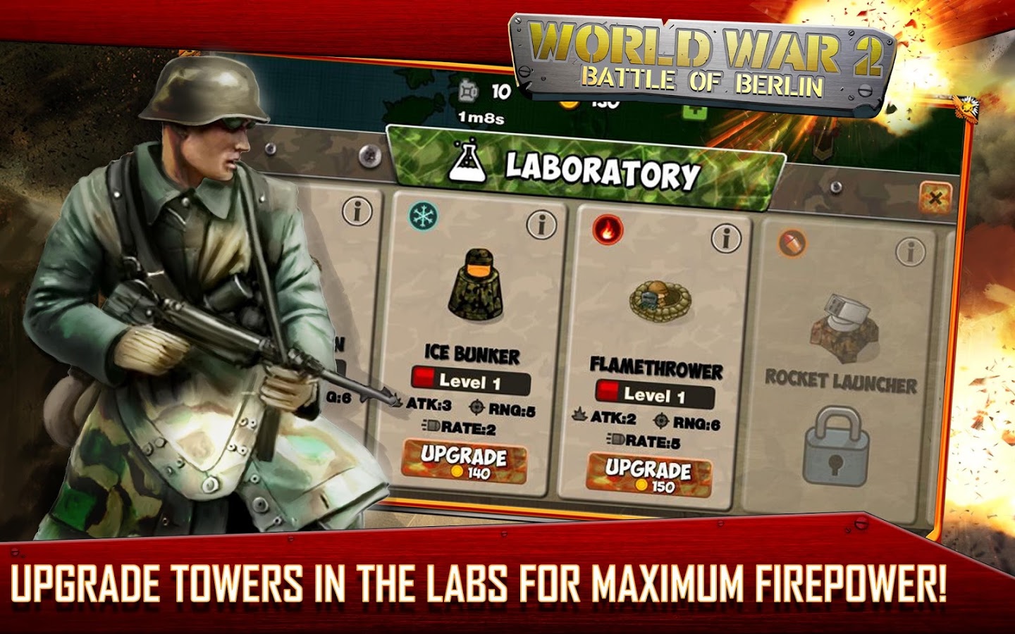 Скачать World War 2: Battle of Berlin 1.1.4 для Android