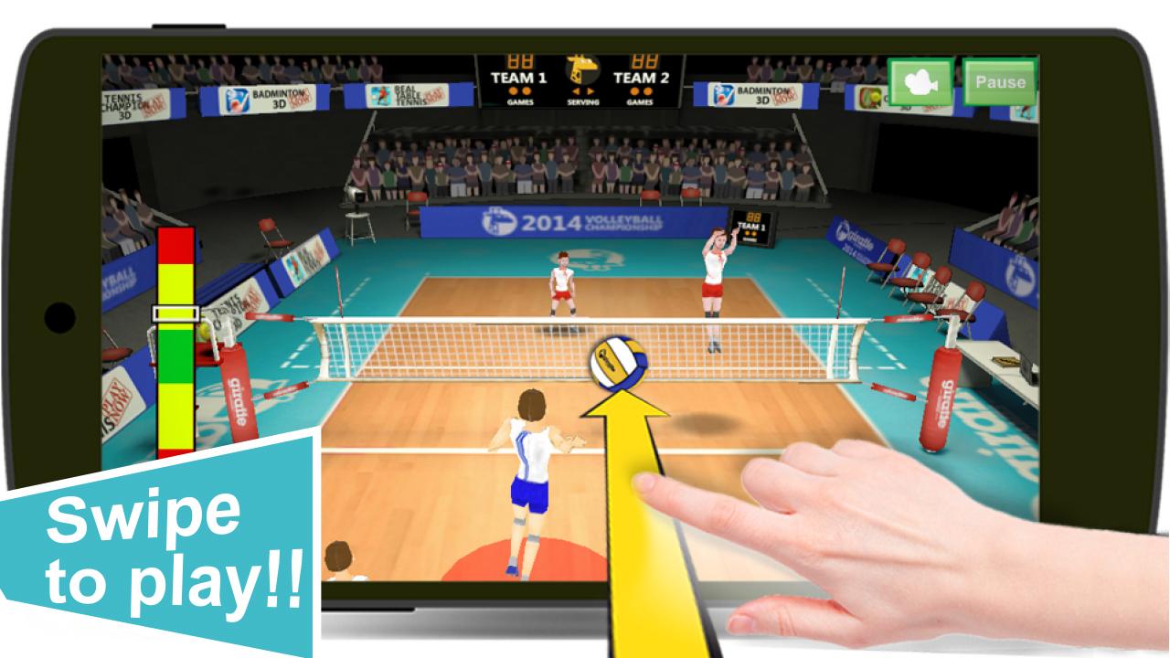 Скачать Volleyball Champions 3D 7.2 для Android