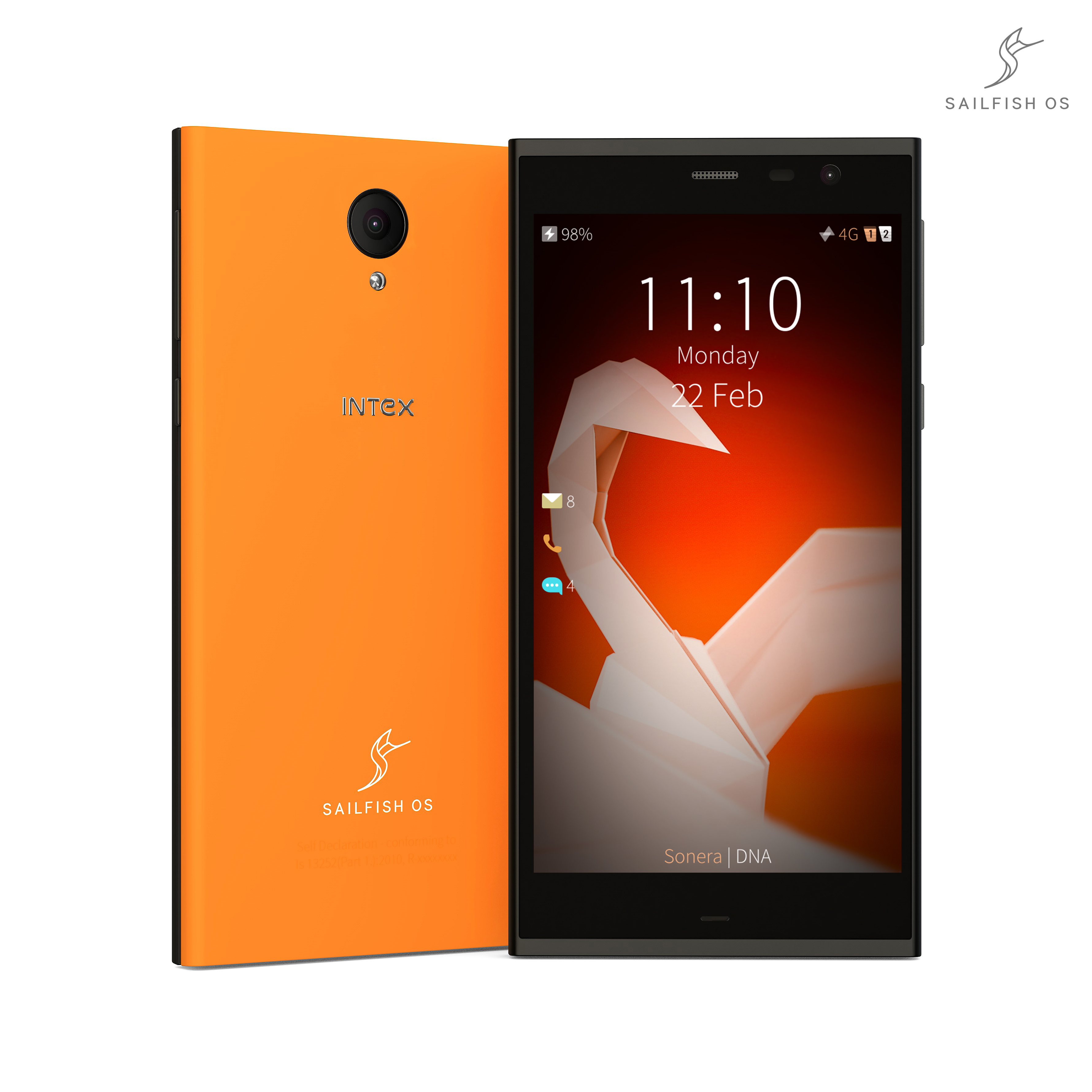 Jolla и Intex показали новый смартфон с Sailfish OS