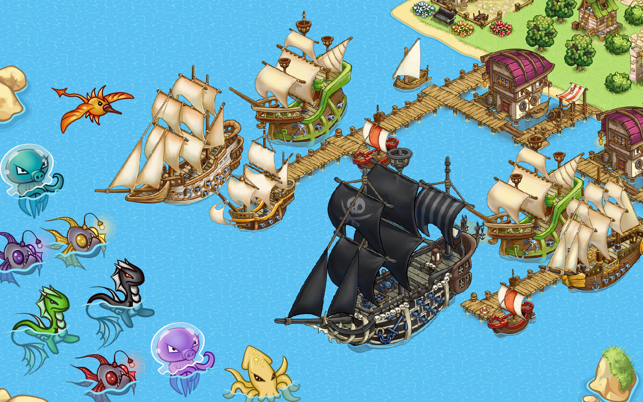 Скачать Pirates of Everseas 3.5.0.0 для Android