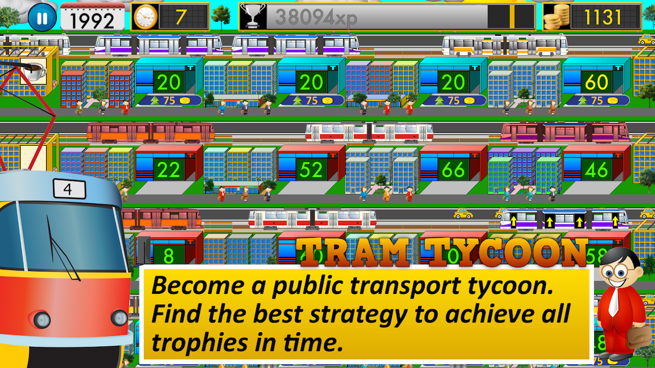 Скачать Tram Tycoon 1.2024.1 для Android