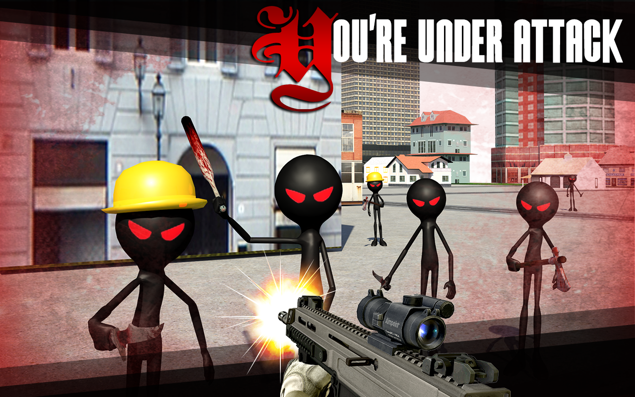 Скачать Stickman Shooter 3D 1.4 для Android