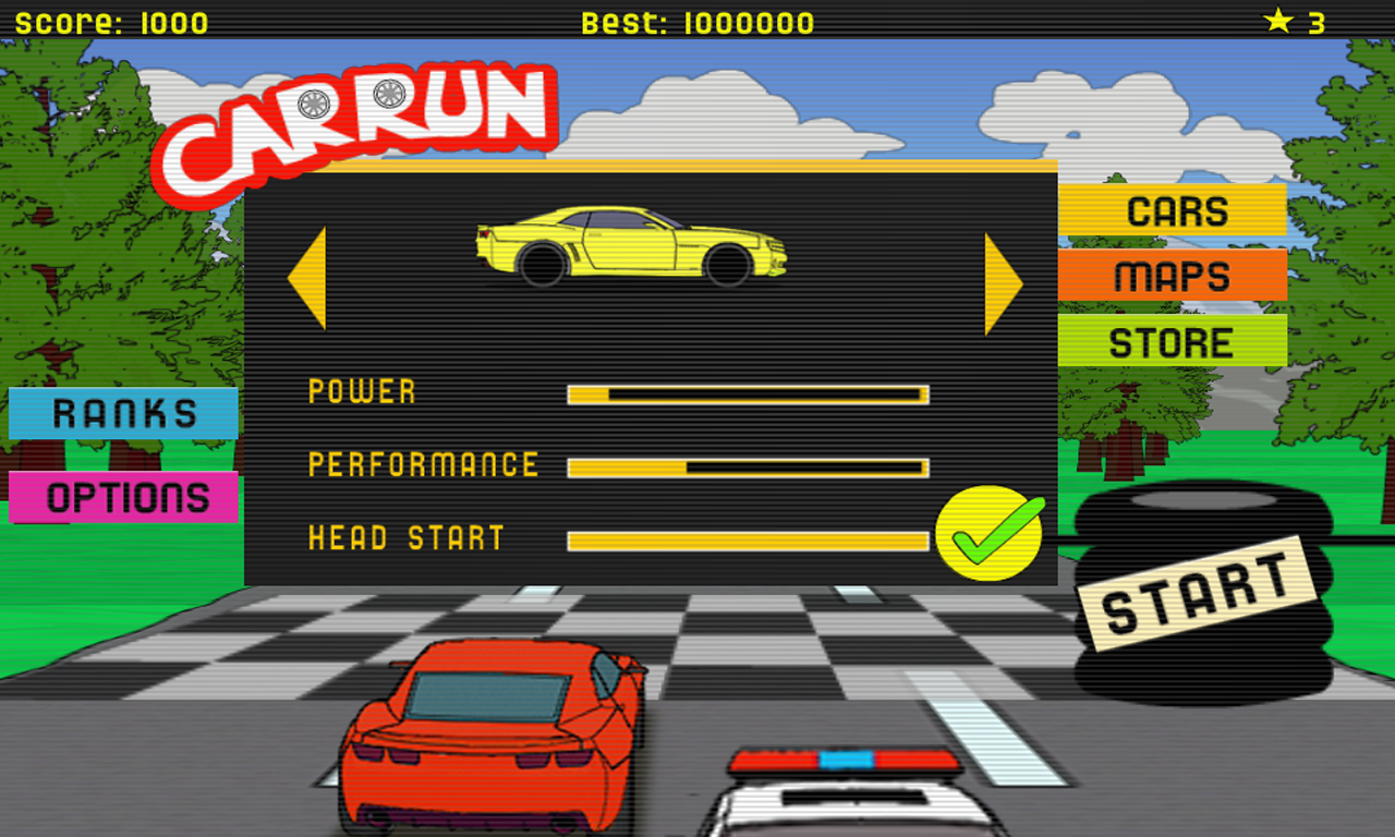 Скачать Car Run 1.2 для Android