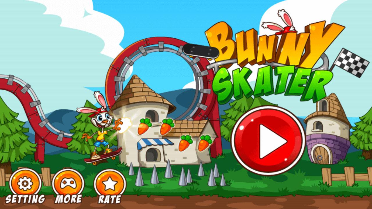 Скачать Bunny Skater (Скейтбордист Банни) 1.7 для Android