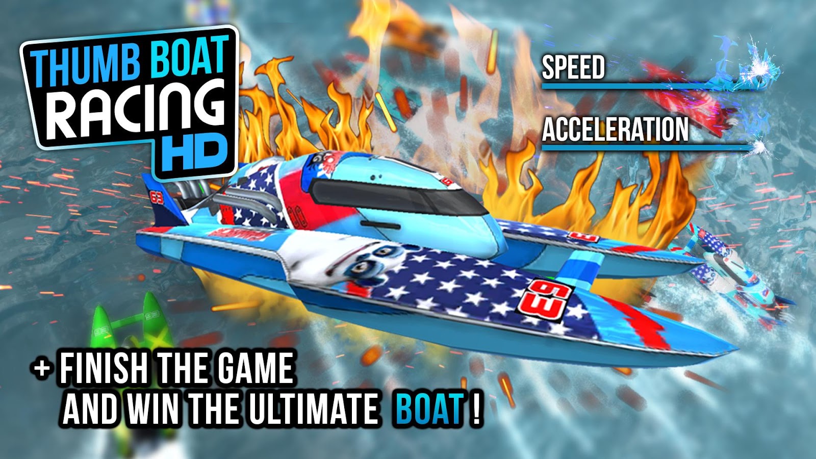 Скачать Thumb Boat Racing 1.1 для Android