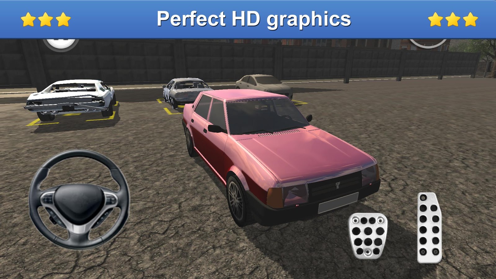 Скачать Classic Car Parking 3D 1.0.6 для Android