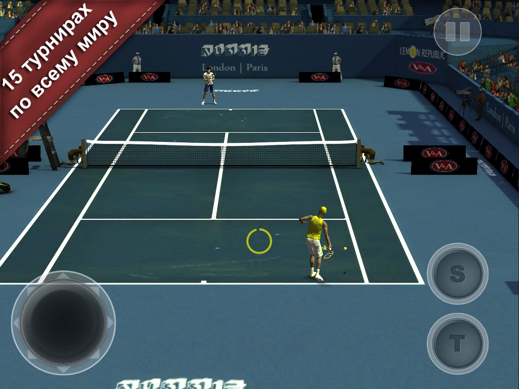 Скачать Cross Court Tennis 2 1.29 для Android