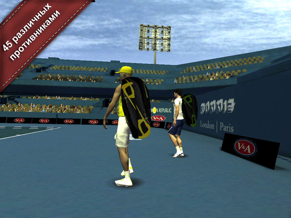 Скачать Cross Court Tennis 2 1.29 для Android