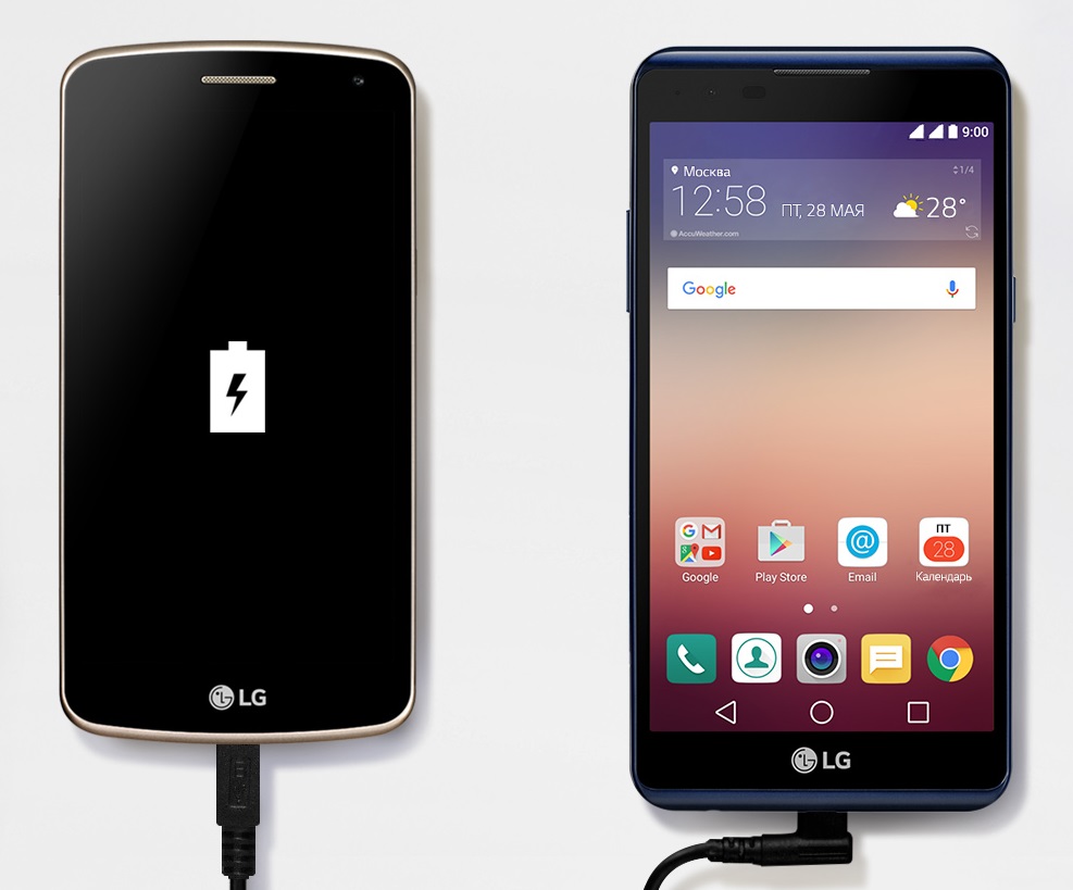 В России появился смартфон LG X power с большой батареей