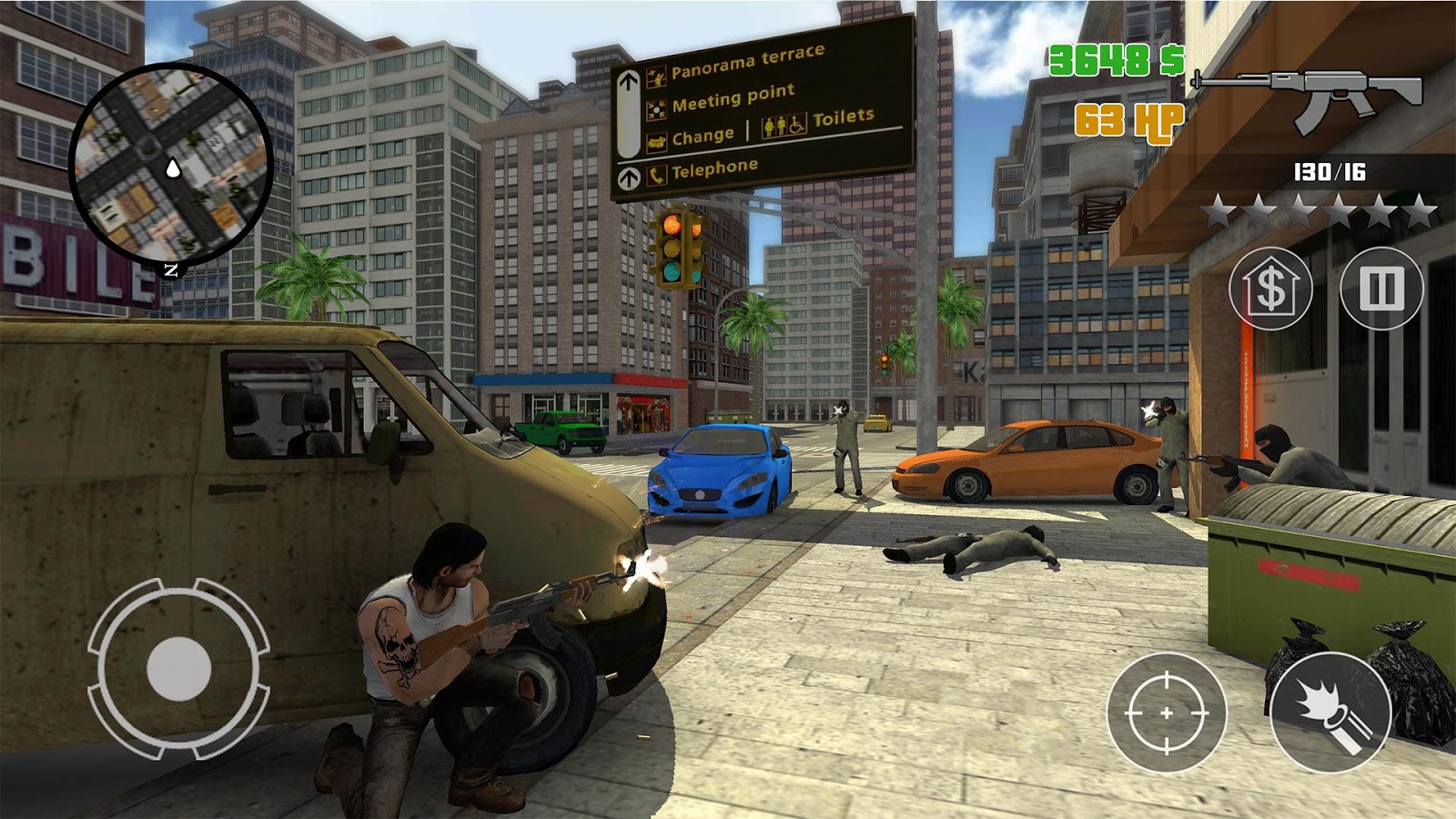 Скачать Clash of Crime Mad City War Go 1.1.2 для Android