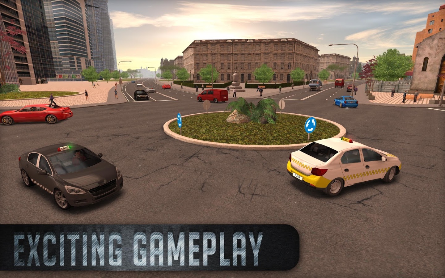 Скачать Taxi Sim 2016 3.1 Для Android