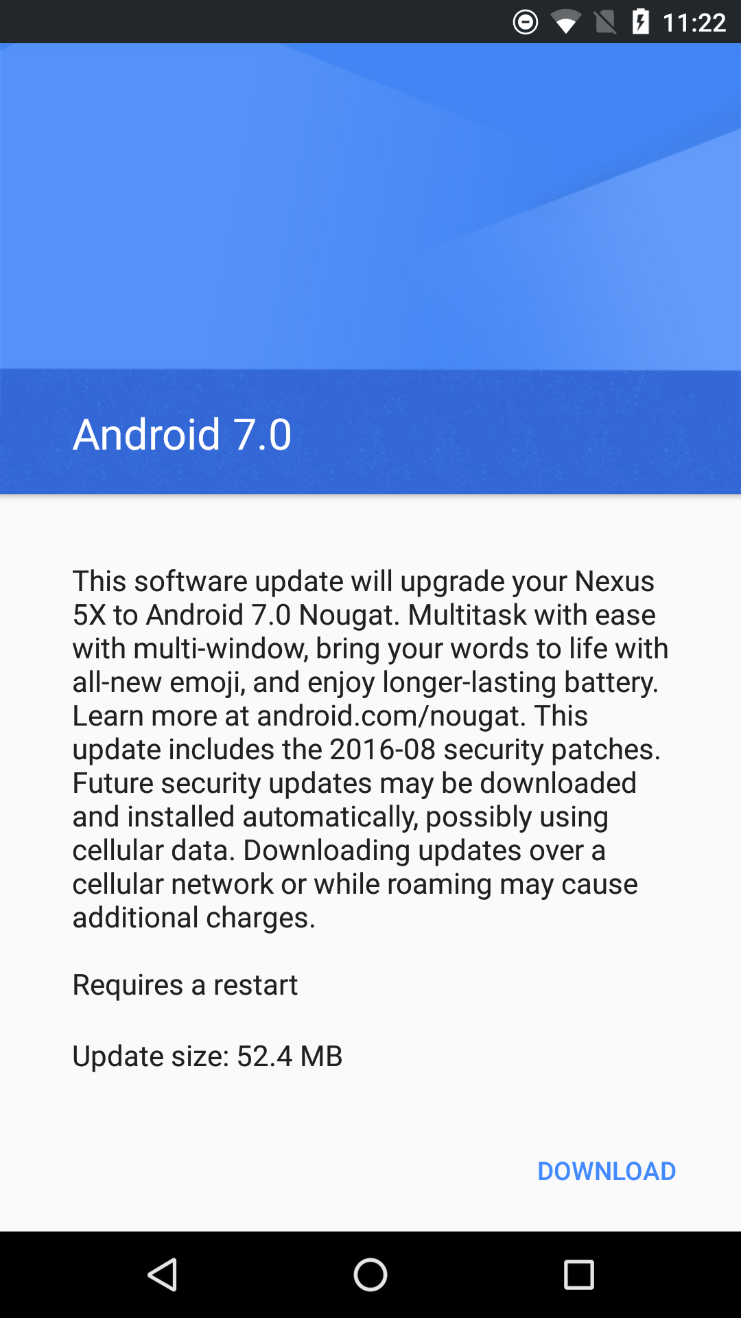 Как установить Android 7.0 Nougat на свой Nexus