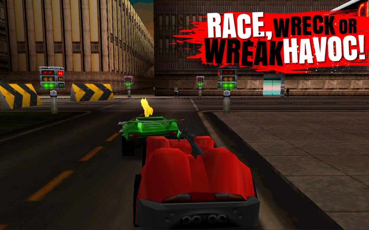 Гонка Carmageddon стала бесплатной на Android