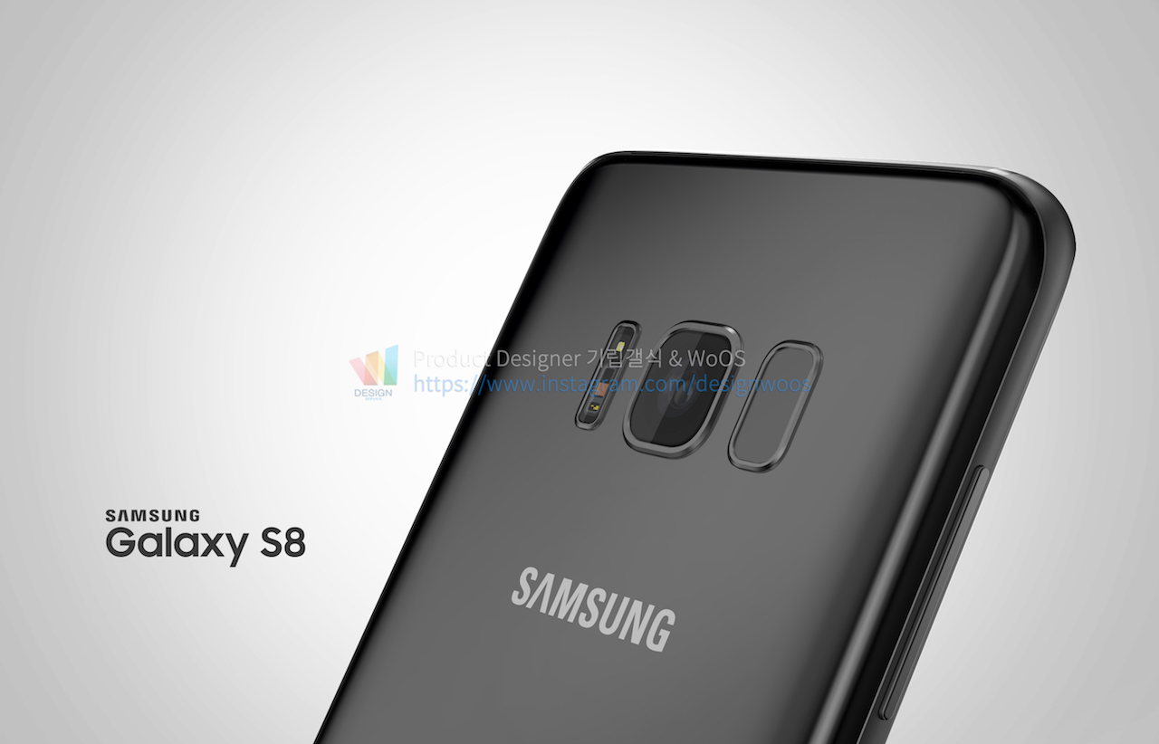 Новые рендеры Galaxy S8 полностью раскрывают дизайн смартфона