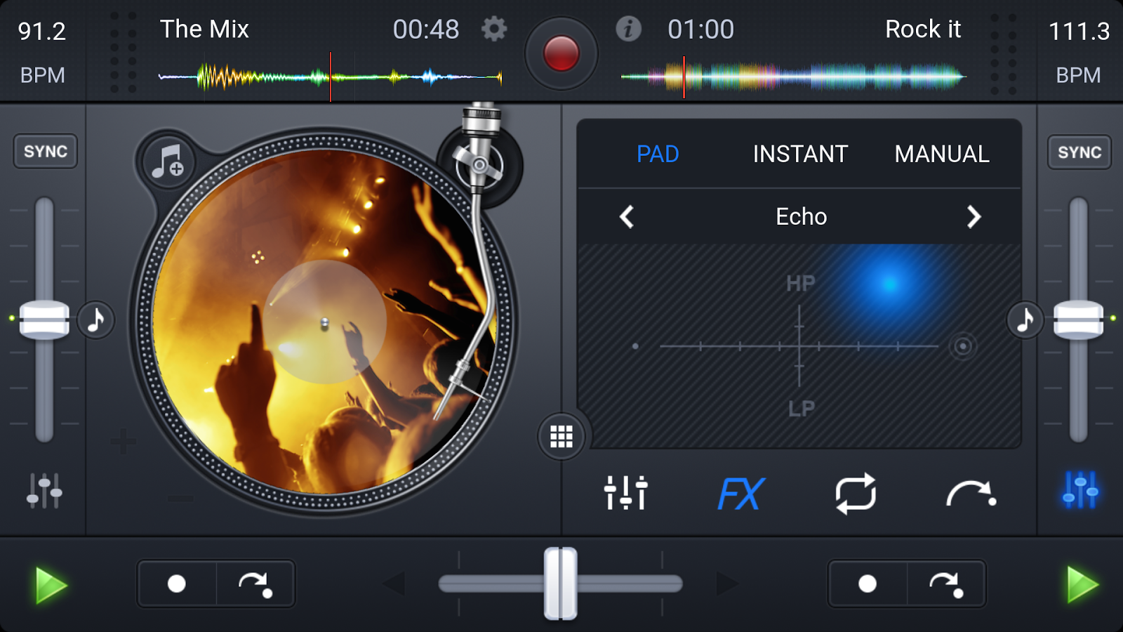 Скачать djay – приложение для DJ и микшер 5.1.7 для Android