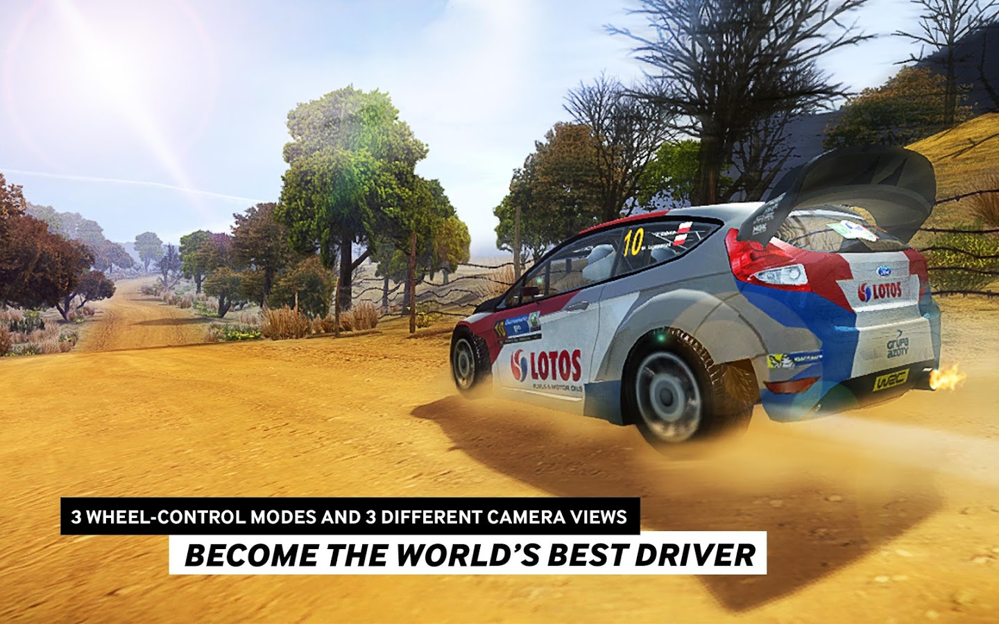 Скачать WRC The Official Game 1.0.8 для Android