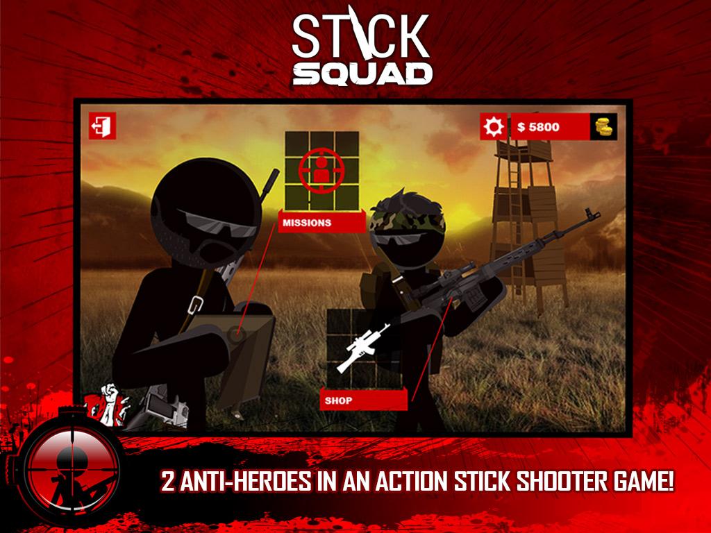 Скачать Stick Squad 1.3.3 для Android