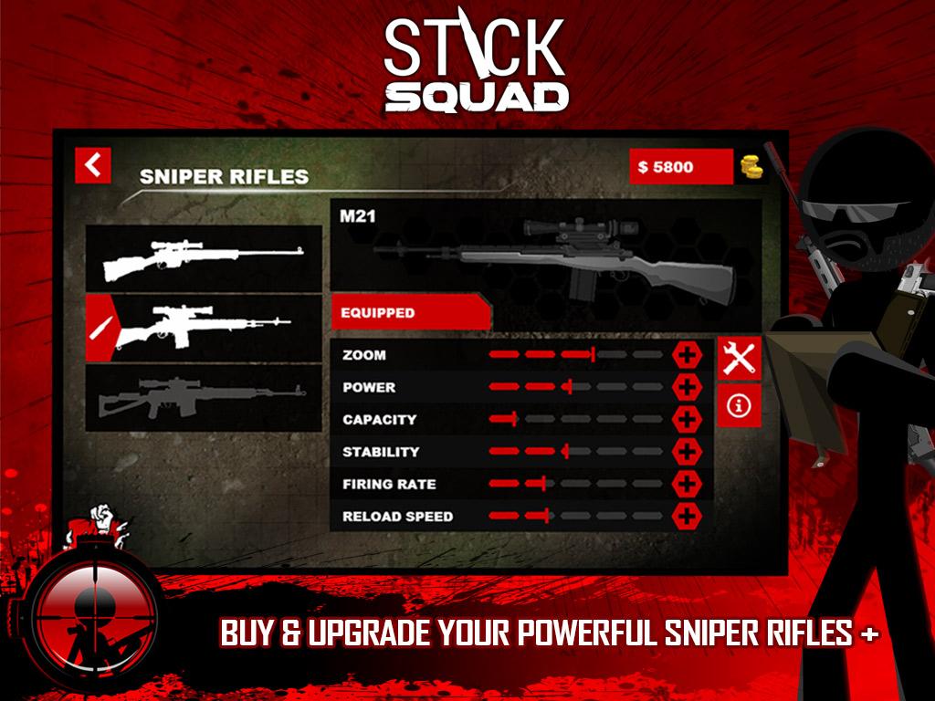 Скачать Stick Squad 1.3.3 для Android