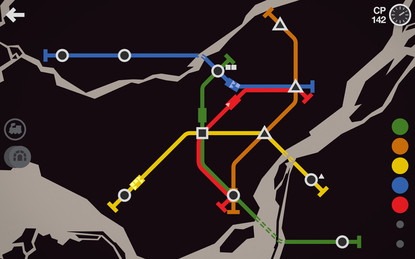 Бесплатная игра на телефоне метро
