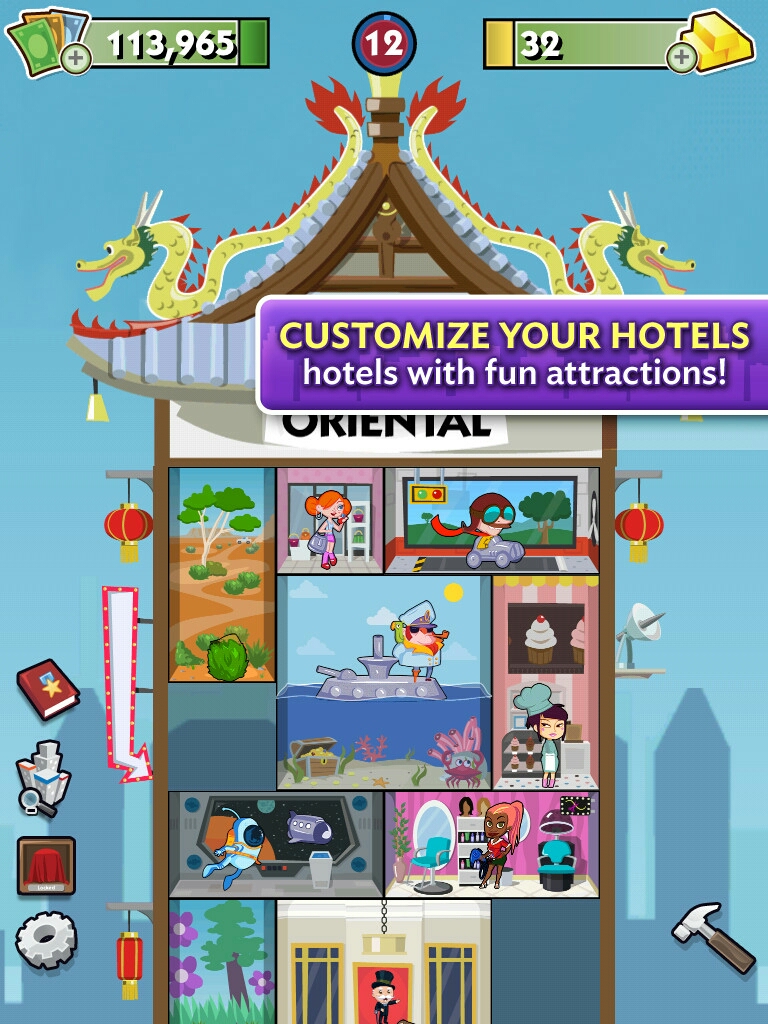 Скачать MONOPOLY Hotels 2.3.16 для Android