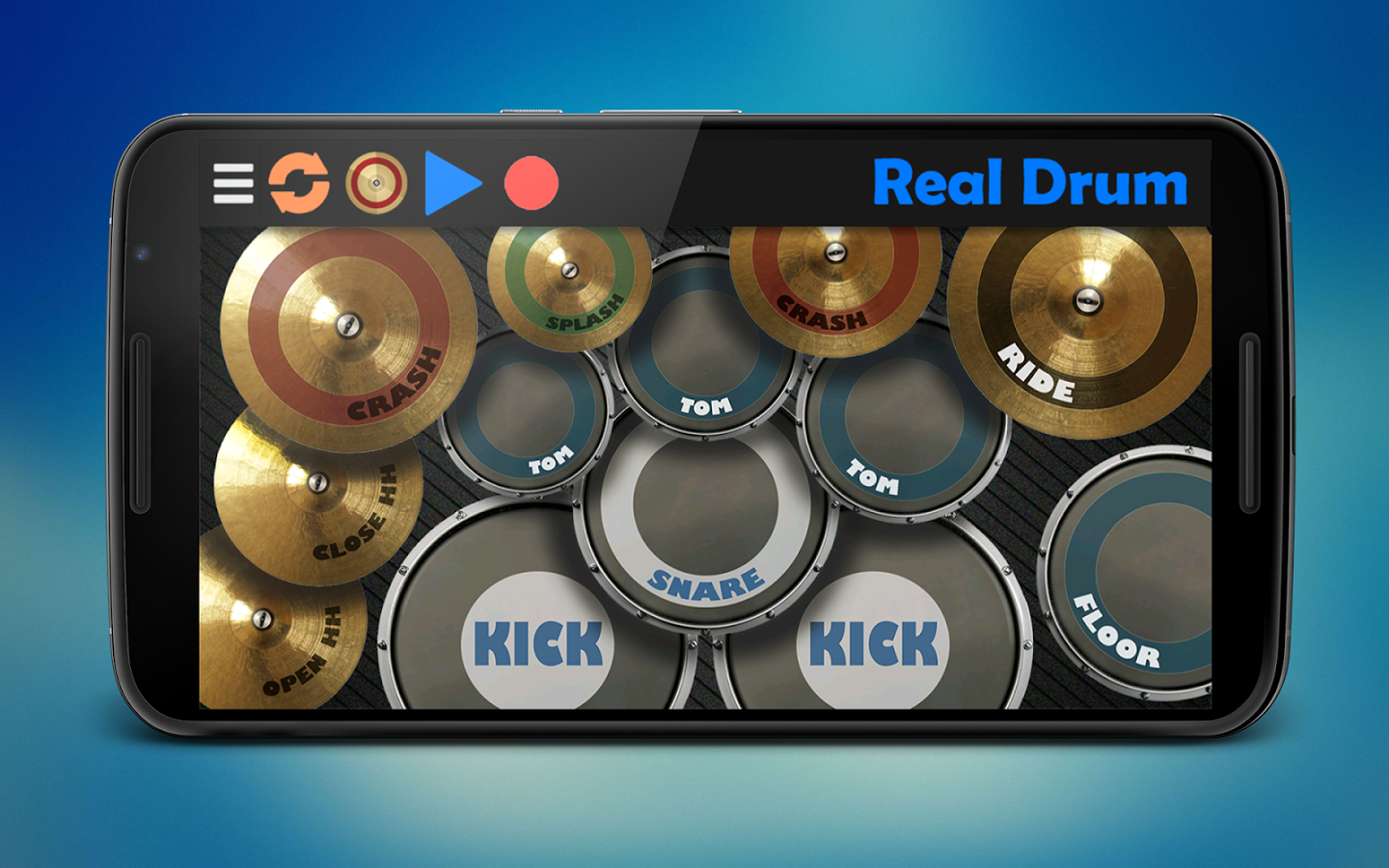 Скачать Real Drum 11.1.3 для Android