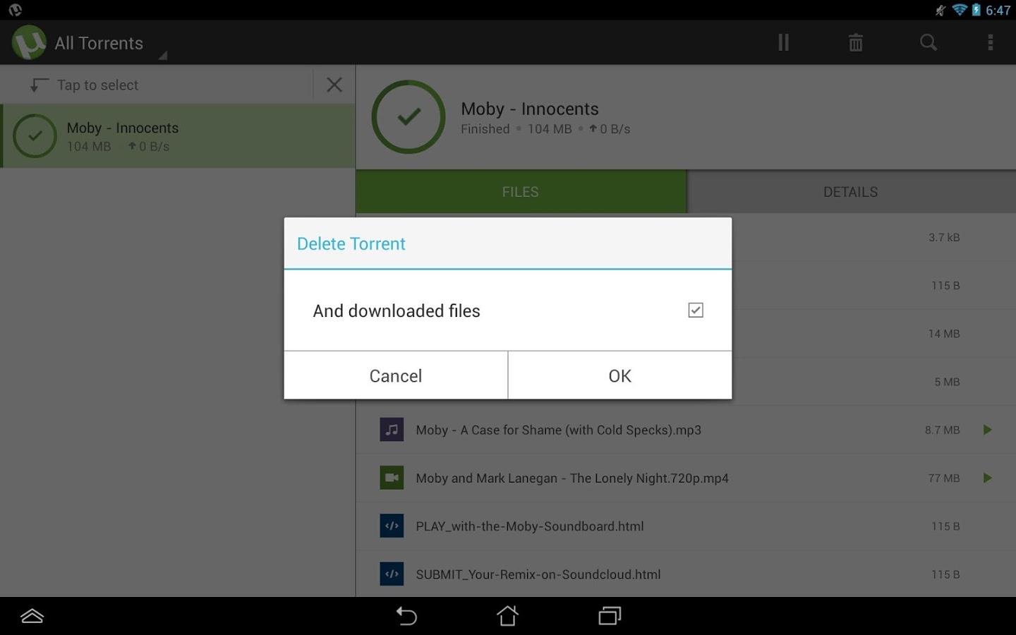Select files to download utorrent android port black diamond heavies torrent