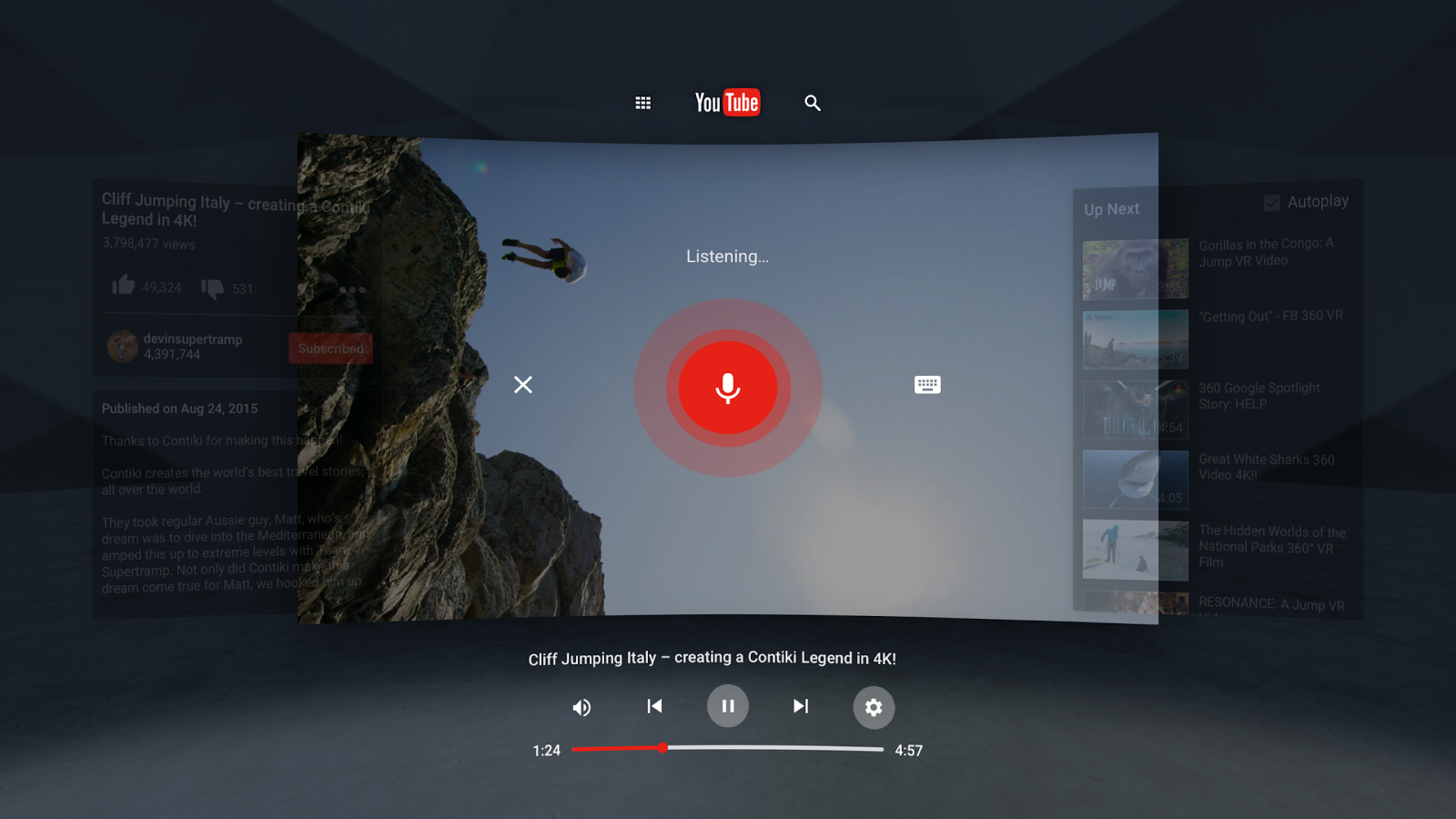 Скачать YouTube VR 1.28.63 для Android