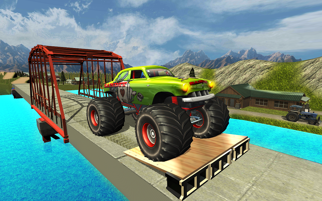 Скачать Monster Truck Hill Racing 2.0 для Android