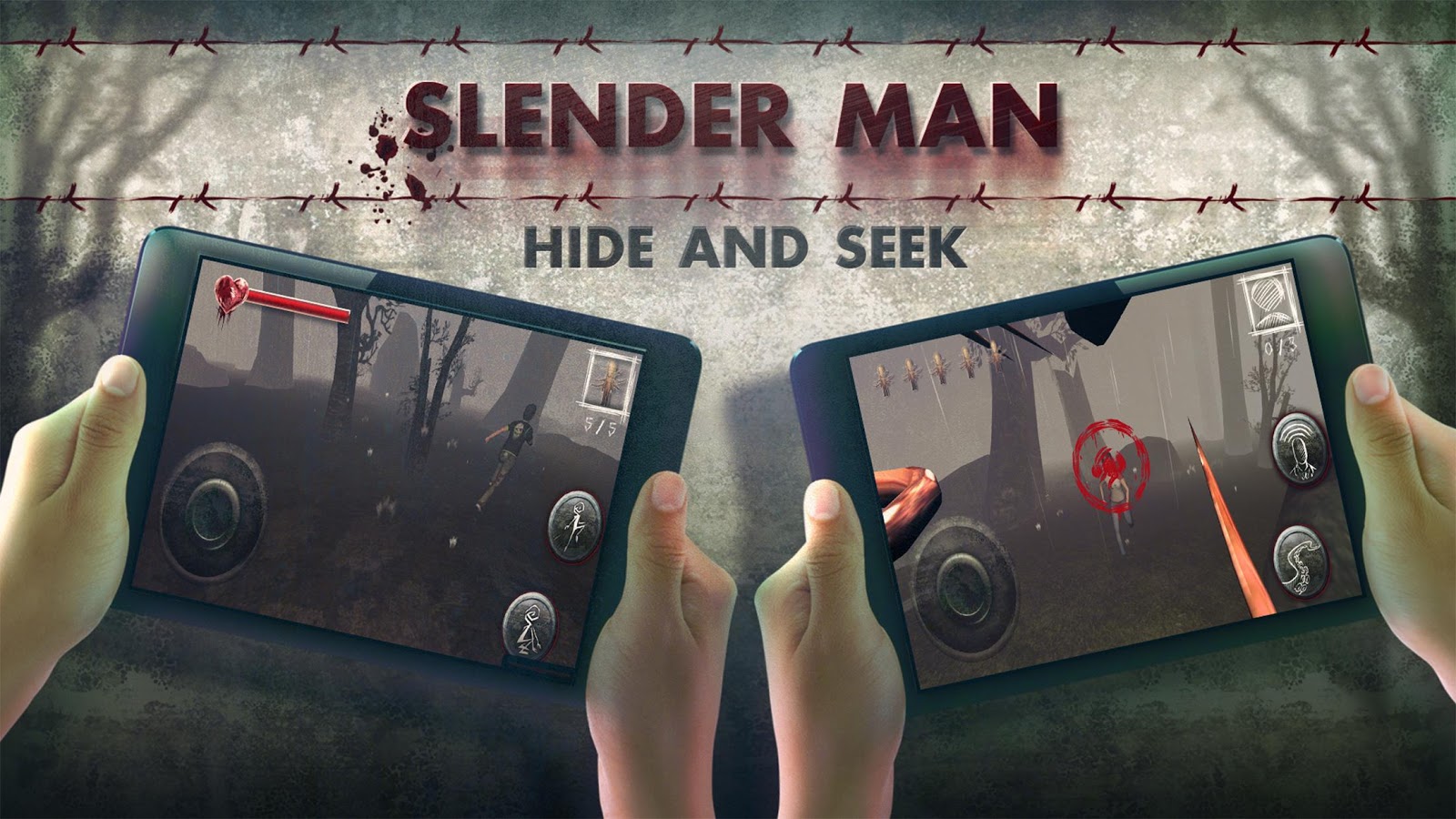 Скачать Slender man Hide Seek Online 3.0 для Android