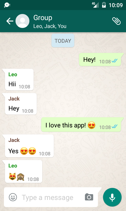 Chat conversations fake Text Chat