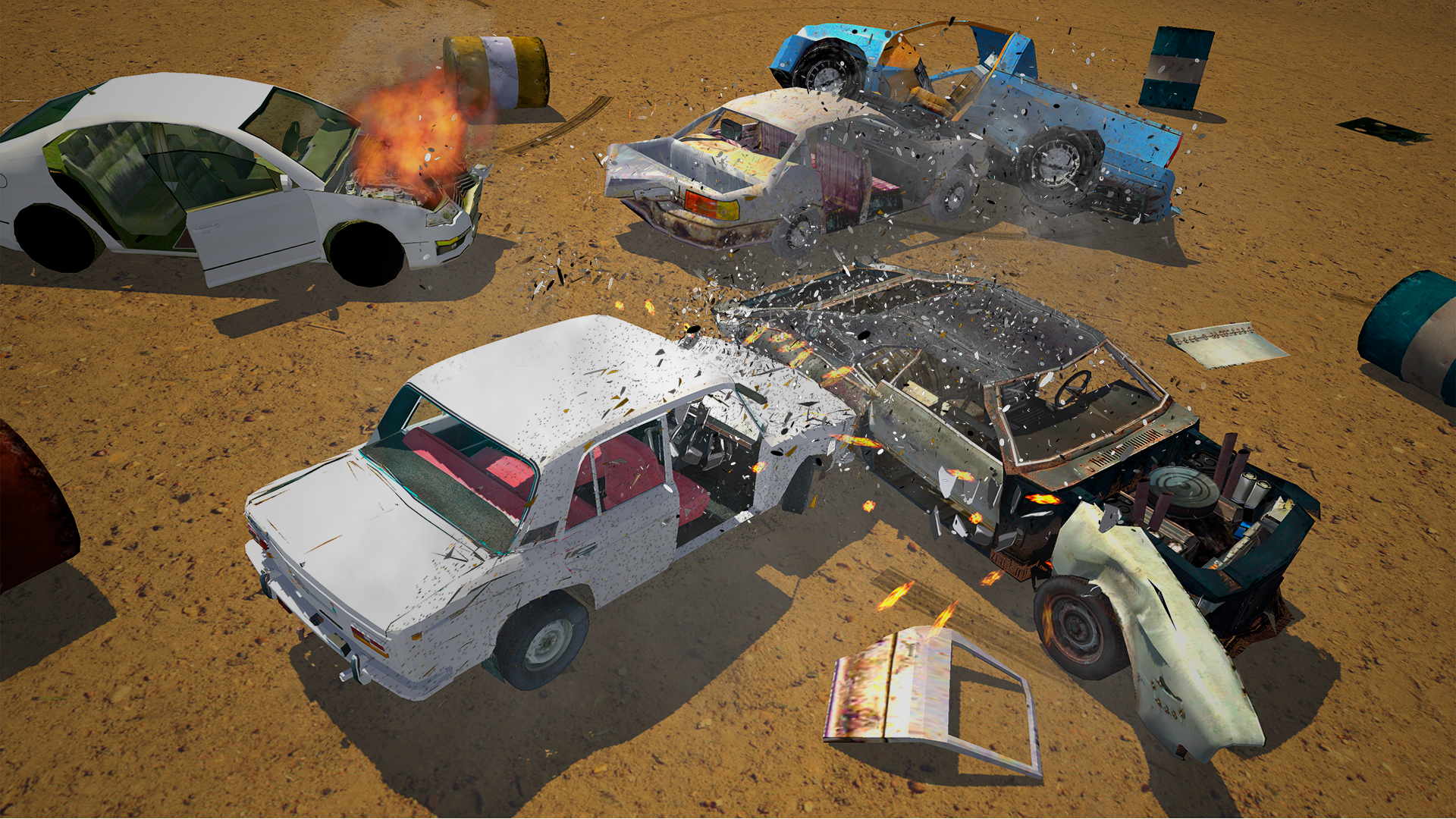 Скачать Demolition Derby Destruction 4.0.0 Для Android