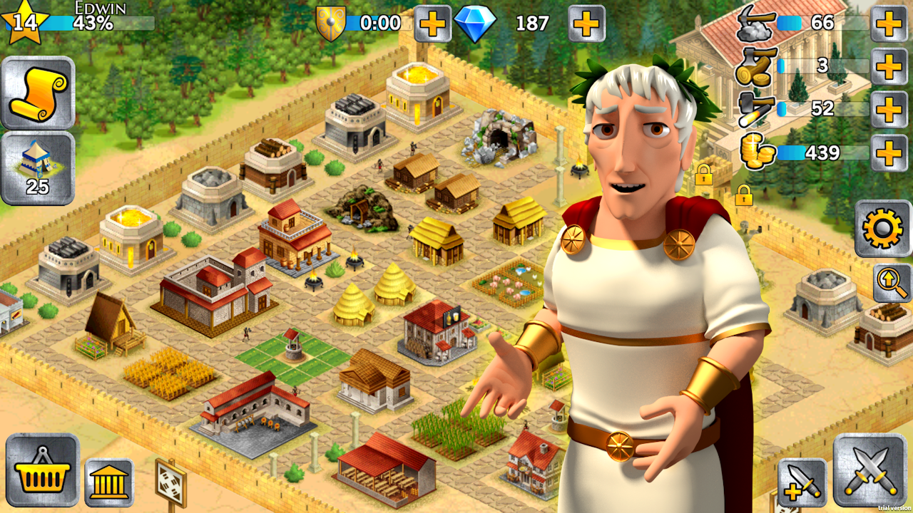 Скачать Battle Empire: Roman Wars 1.6.2 для Android