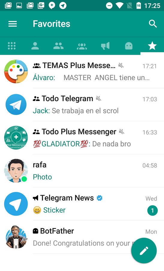 Скачать Plus Messenger 7.2.1.2 Для Android