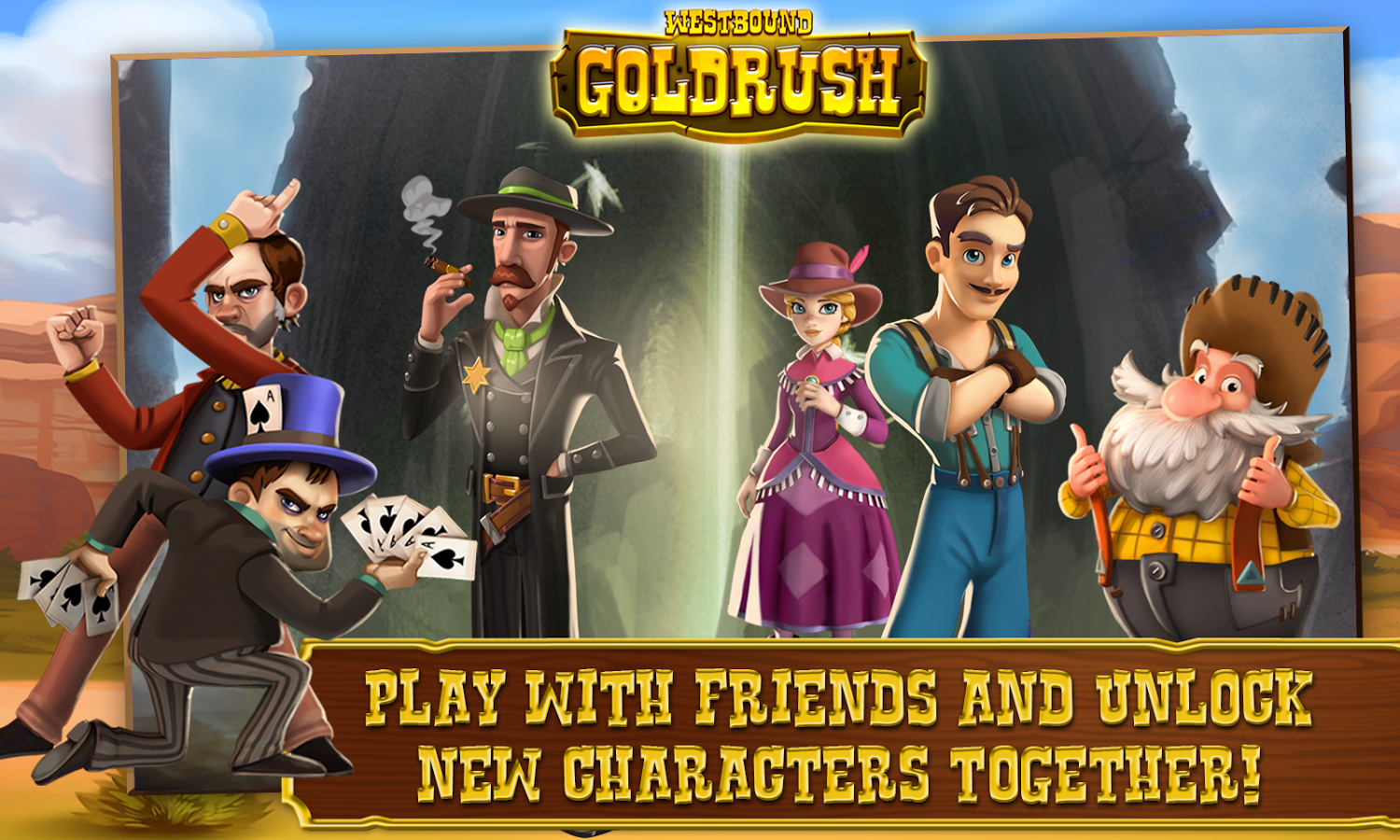 Скачать Goldrush: Westward Settlers 2.5.4 для Android