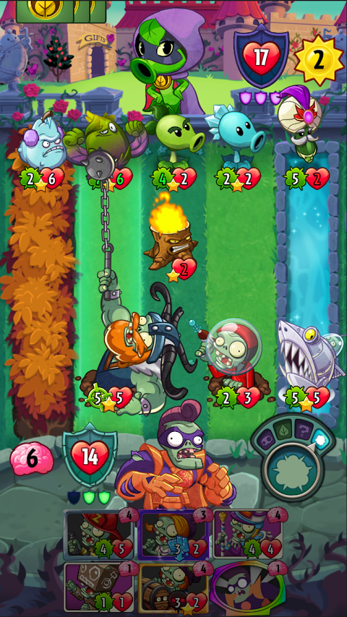 Plants vs. Zombies Heroes 1.39.94 Apk + Mod HP,Sun android