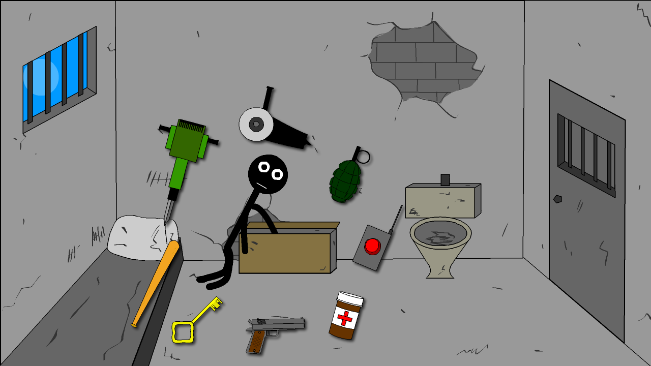 Скачать Stickman jailbreak escape 2 1.2 для iPhone / iPad, iPad